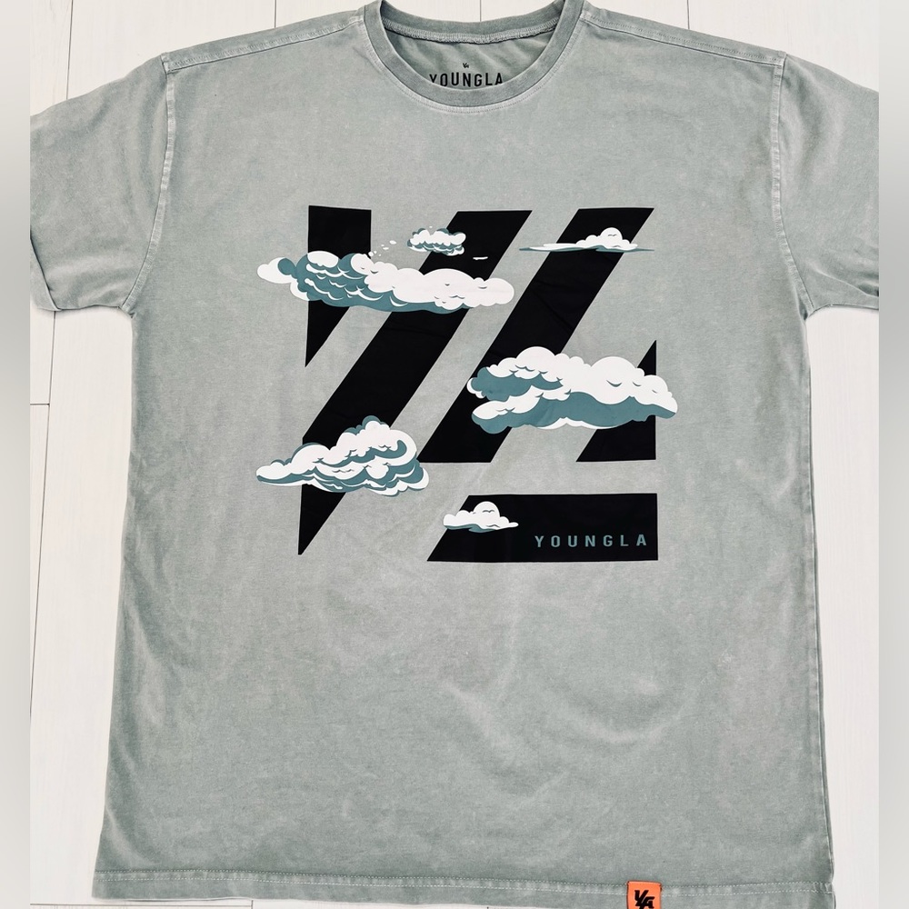 YoungLA 452 the flock tee - Bloc Party Mens XLarge